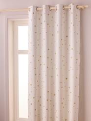 Bedding & Decor-Decoration-Curtains-Blackout Curtain with Eyelets & Star Print