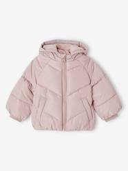 Baby-Padded Jacket with Hood for Baby Girls