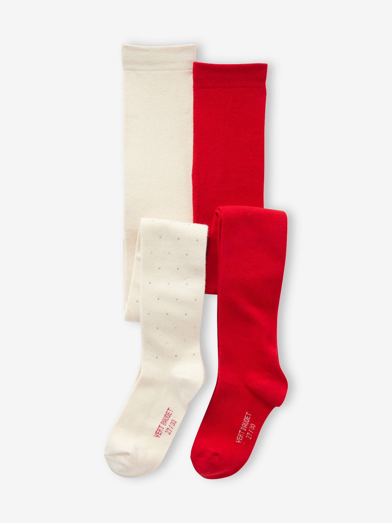 Christmas Tights ecru