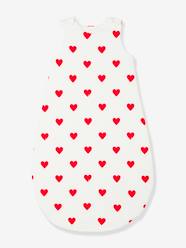 Bedding & Decor-Baby Bedding-Sleepbag with hearts in cotton PETIT BATEAU