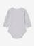 Pack of 2 Long Sleeve Bodysuits in Organic Cotton for Newborn Babies cappuccino+pale blue+rose 