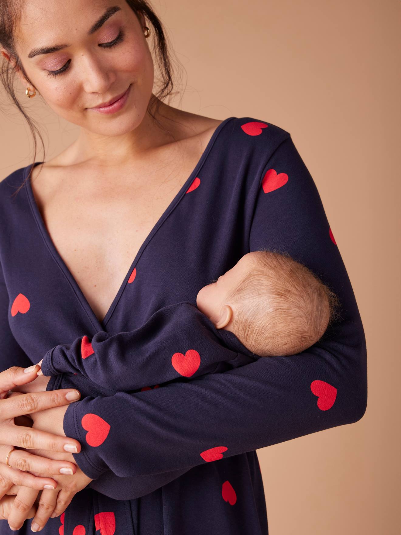 Maternity Ward Kit: "Mon coeur" Nightie