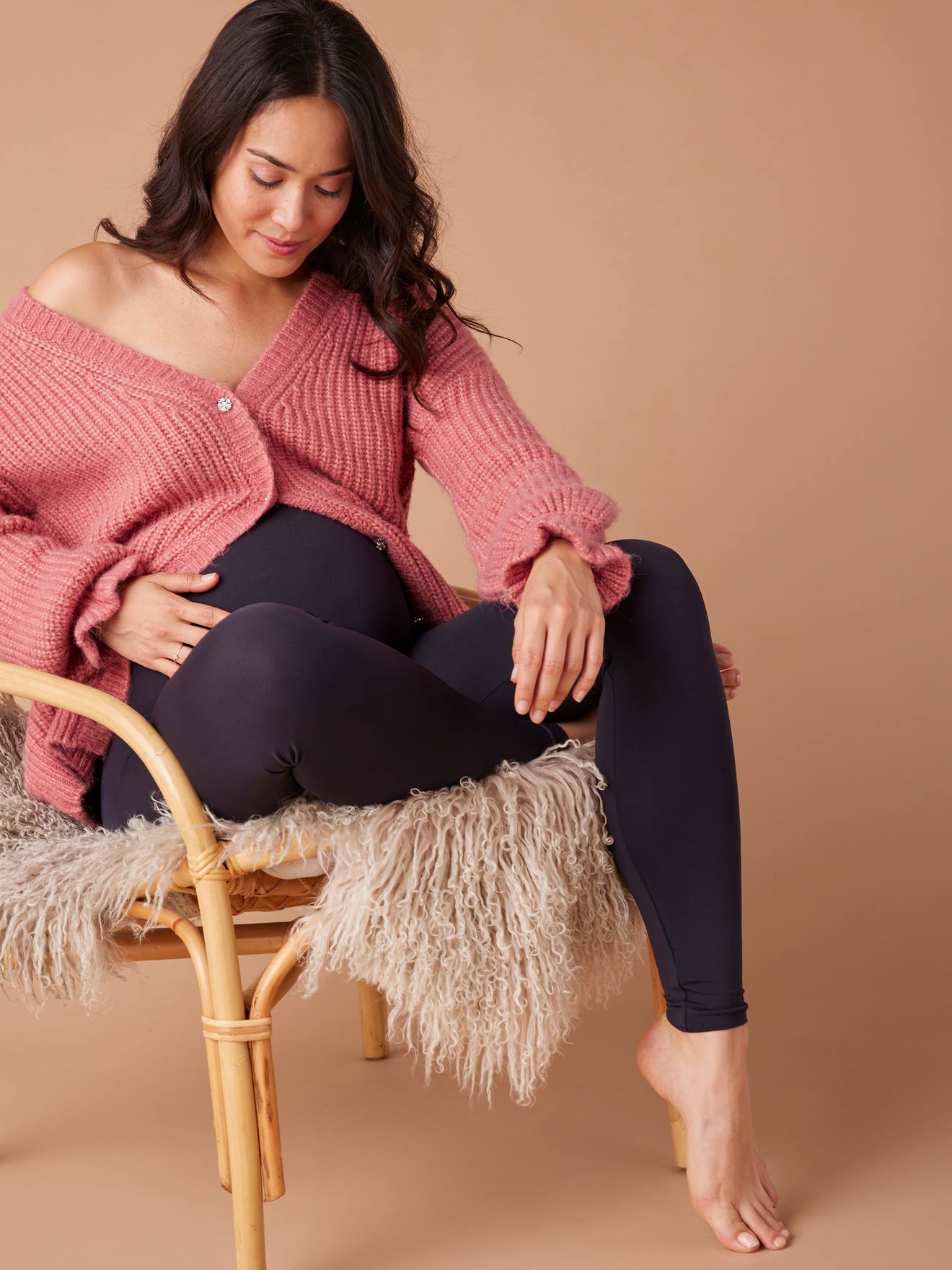 Seamless Leggings for Maternity