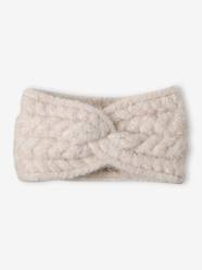 Girls-Cable Knit Headband For Girls