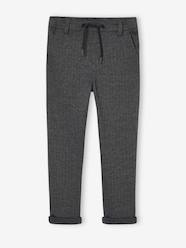 Boys-Herringbone Trousers for Boys