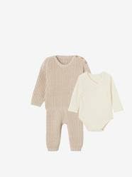 Baby-Outfits-3-Piece Unisex Combo for Newborn Babies