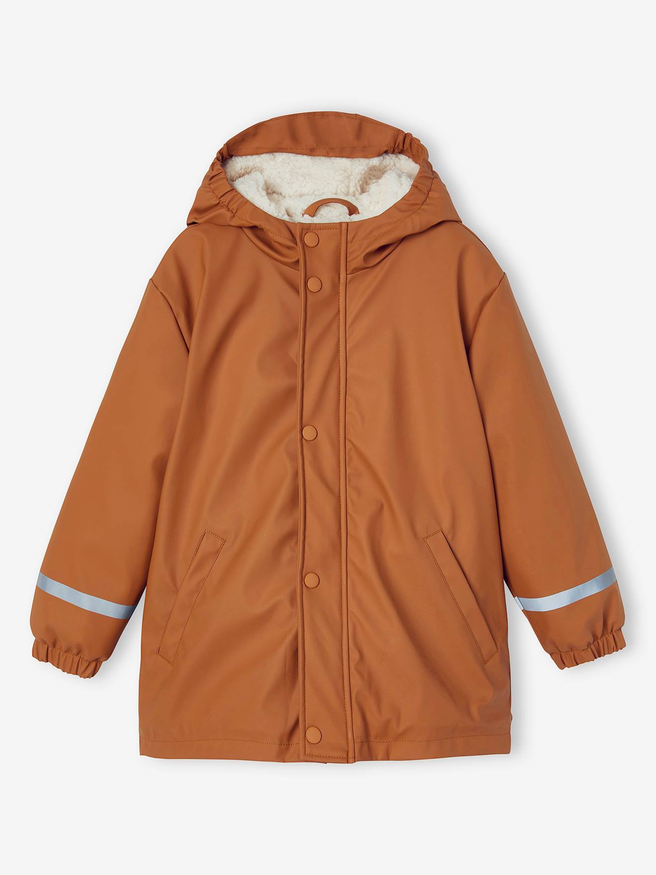 Raincoat with Sherpa Lining