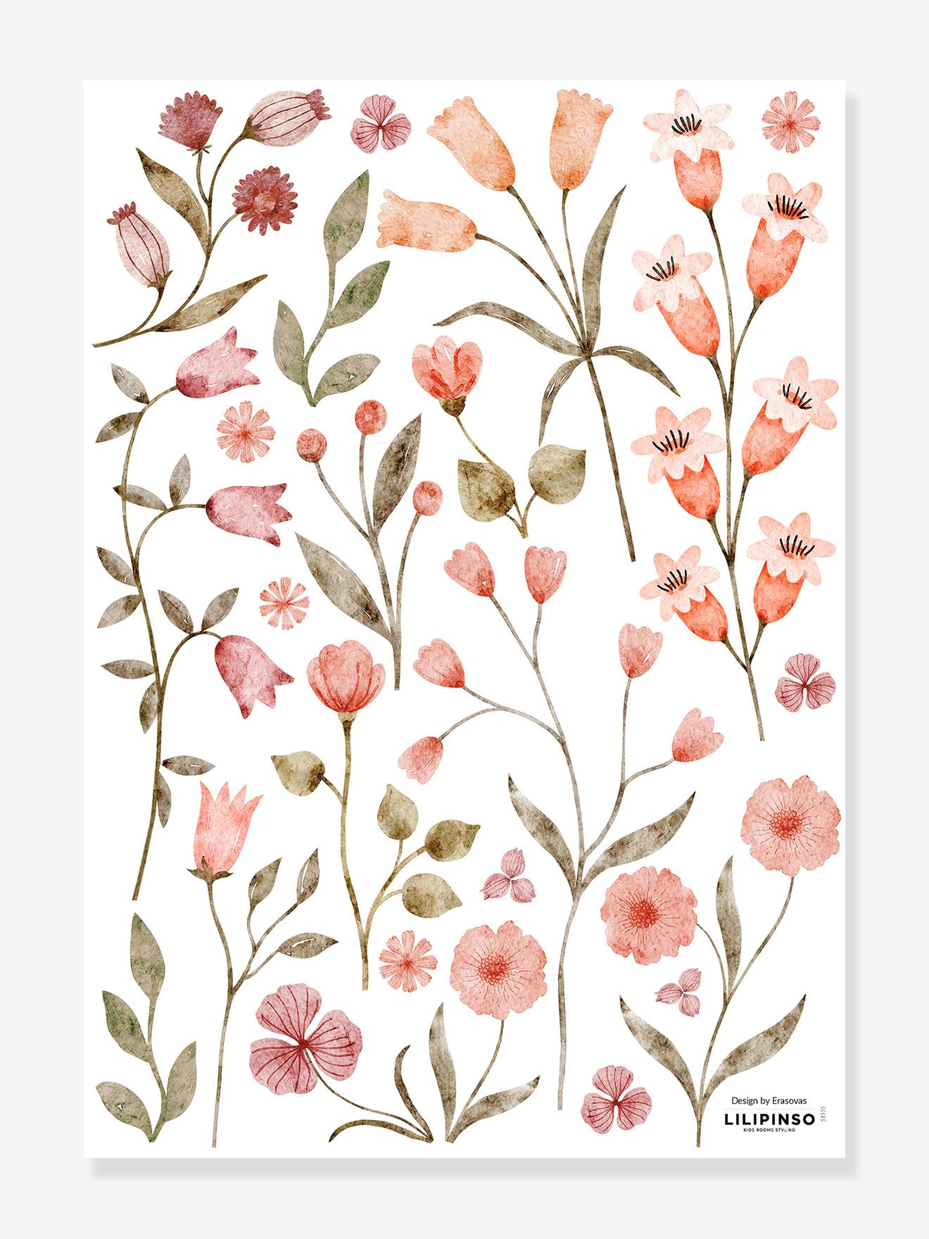 LILIPINSO Wildflowers sticker sheet multicoloured