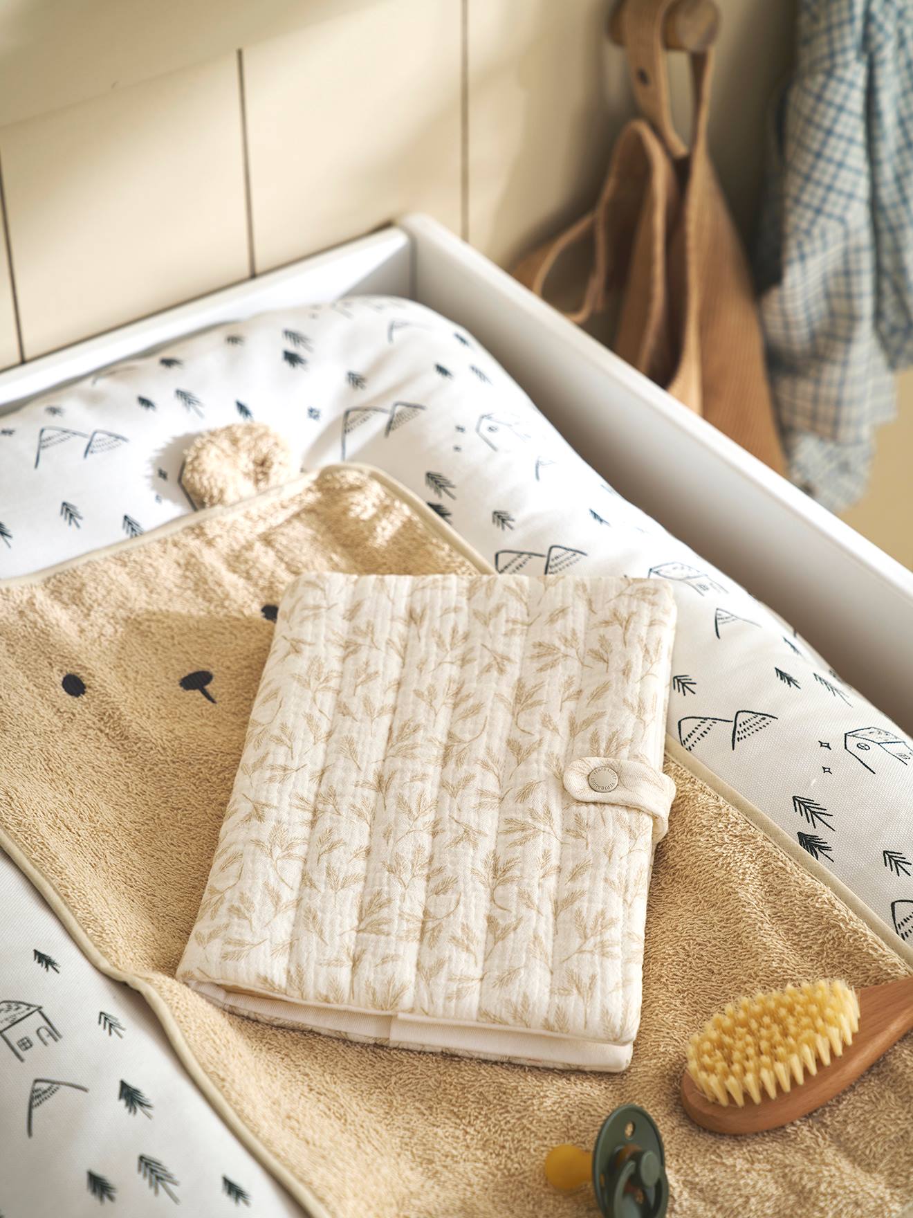 Medical Records Cover in Cotton Gauze printed