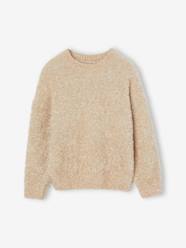 Girls-Cardigans, Jumpers & Sweatshirts-Top in Lightweight Jersey Knit for Girls