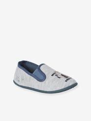 Shoes-Elasticated Slippers in Canvas for Children