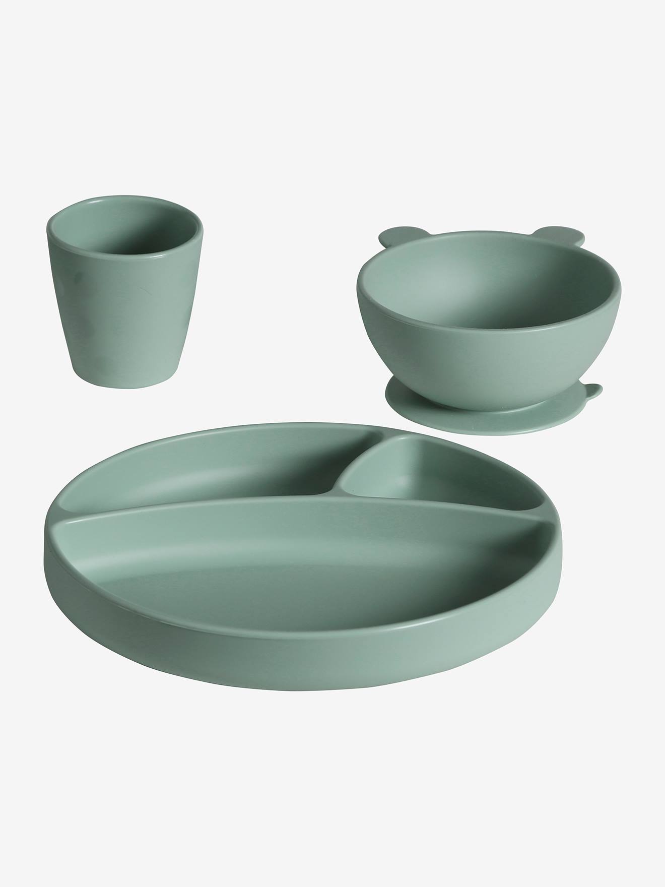 Silicone Mealtime Set set