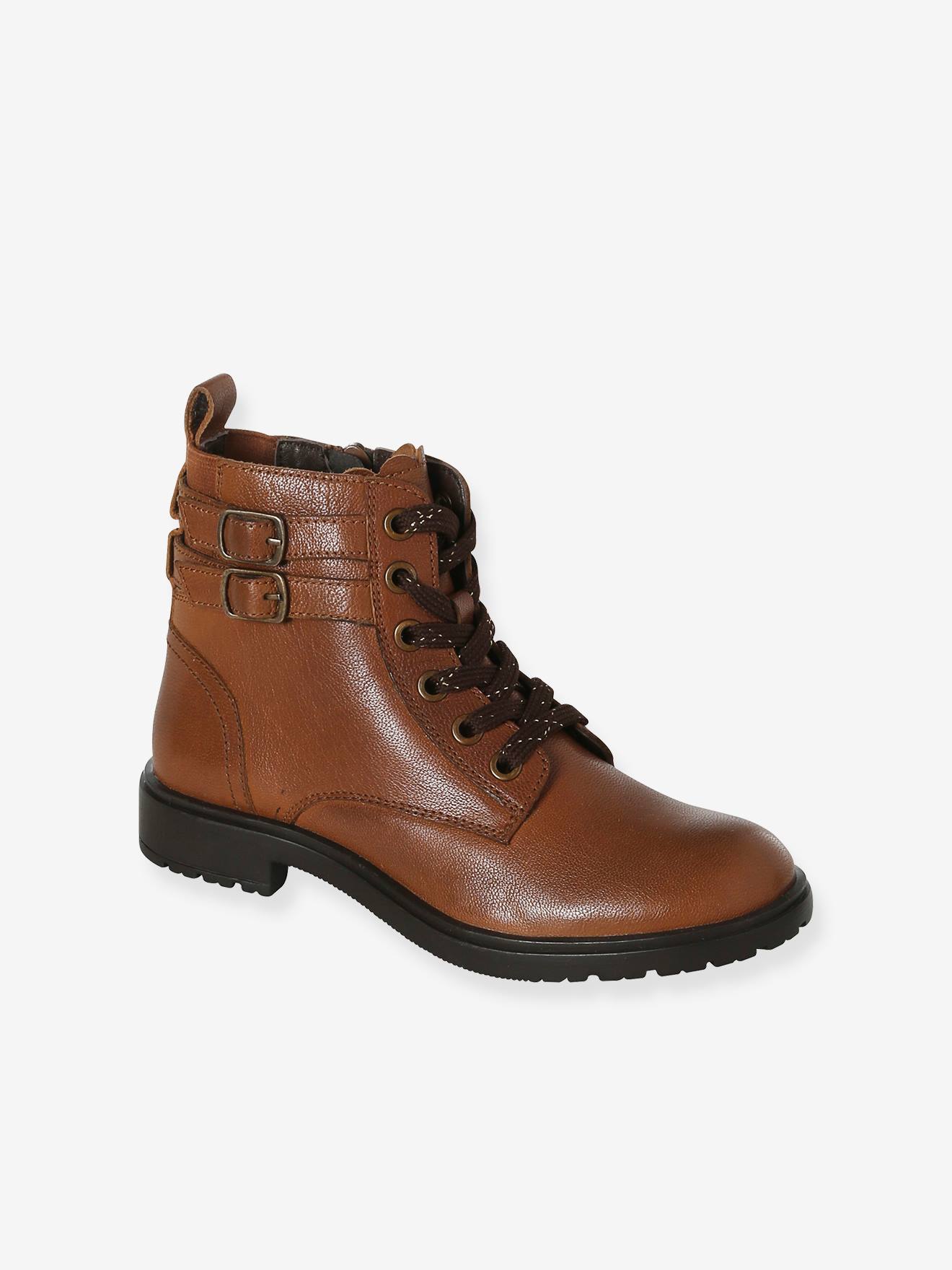 Newsboy Leather Boots