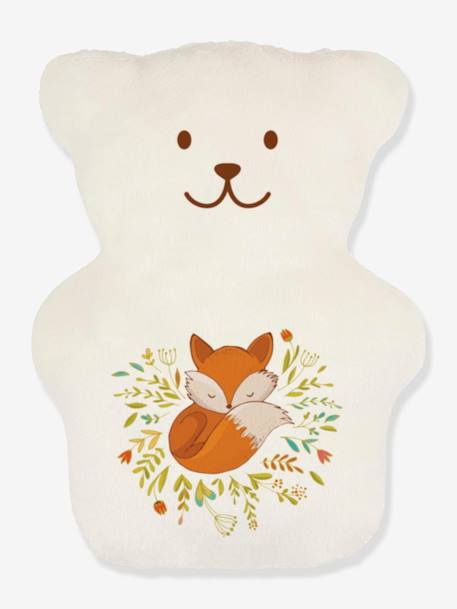 Therapeutic Bear, BEKE BOBO GREY LIGHT SOLID WITH DESIGN+multicoloured+orange 