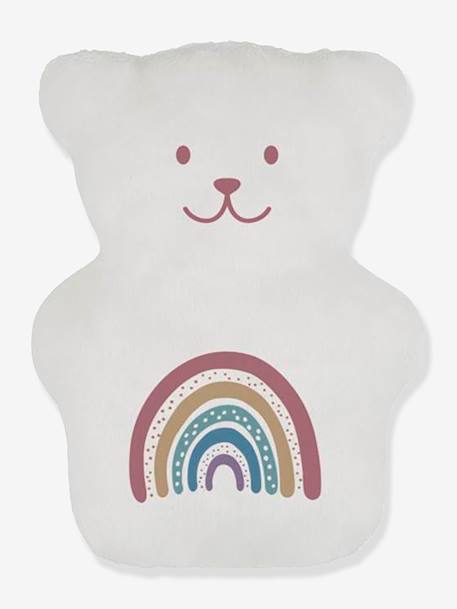 Therapeutic Bear, BEKE BOBO GREY LIGHT SOLID WITH DESIGN+multicoloured+orange 