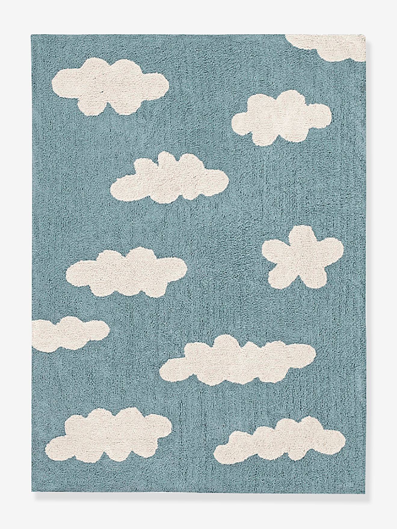 LORENA CANALS Vintage Clouds Rug - blue, Bedding & Decor | Vertbaudet