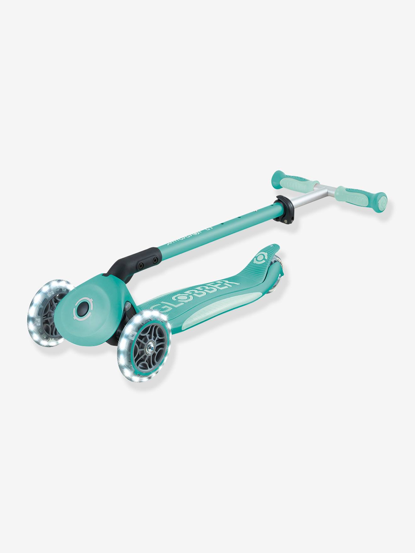 GLOBBER GO-UP DELUXE ミントグリーン Sit-and-Ride Scooter: GO•UP DELUXE LIGHTS – Globber