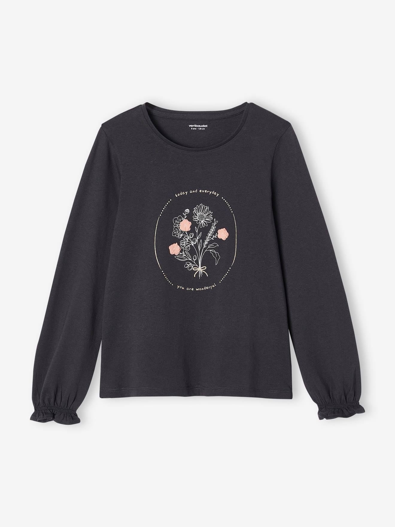Top with Fancy Flowers in Relief