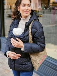 Maternity-Coats & Jackets-Light Padded Jacket, Adaptive for Maternity & Babywearing by ENVIE DE FRAISE