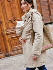 Maternity-Coats & Jackets-Progressive Parka with Detachable Gloves for Maternity & Babywearing, ENVIE DE FRAISE