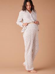 Maternity-Pyjamas for Maternity in Cotton Gauze, ENVIE DE FRAISE