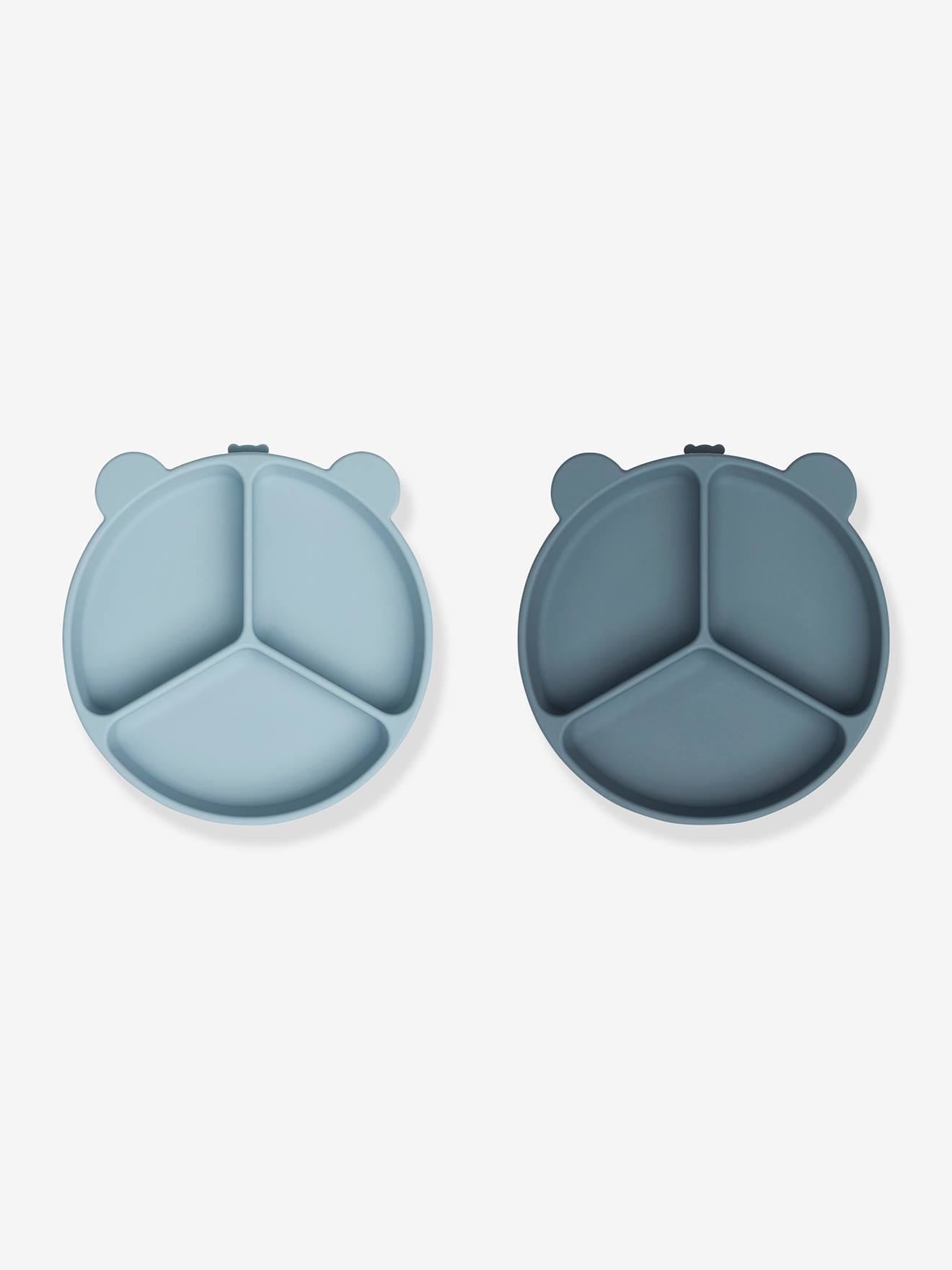2-piece Stacy compartment plates - LIEWOOD