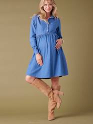 Denim Dress for Maternity & Nursing