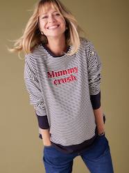 Mummy Crush Sweatshirt-Like Top for Maternity, ENVIE DE FRAISE