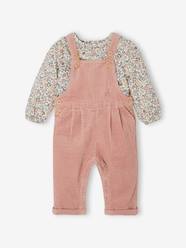 Blouse + Dungarees Outfit for Babies