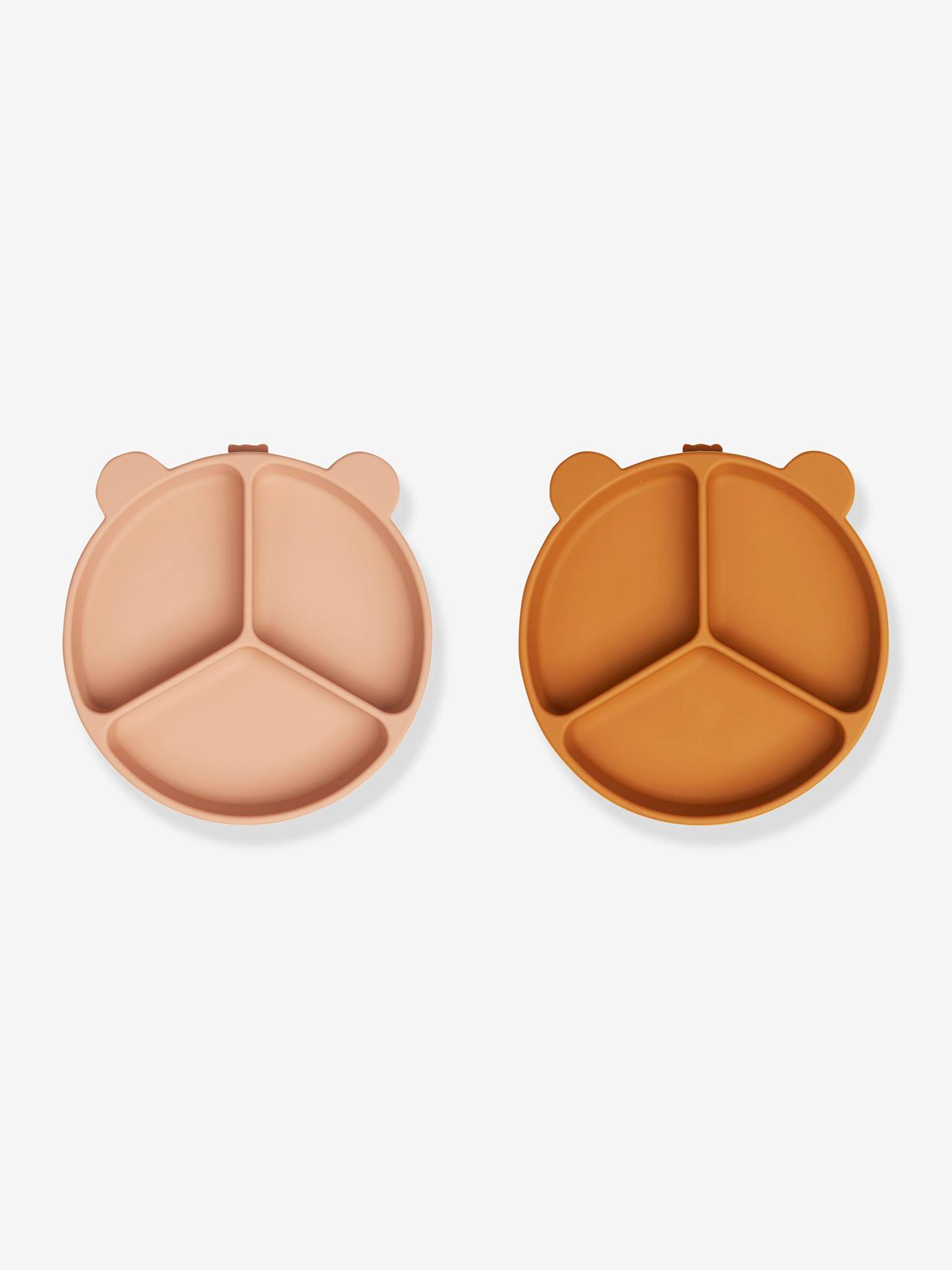 2-piece Stacy compartment plates - LIEWOOD rose