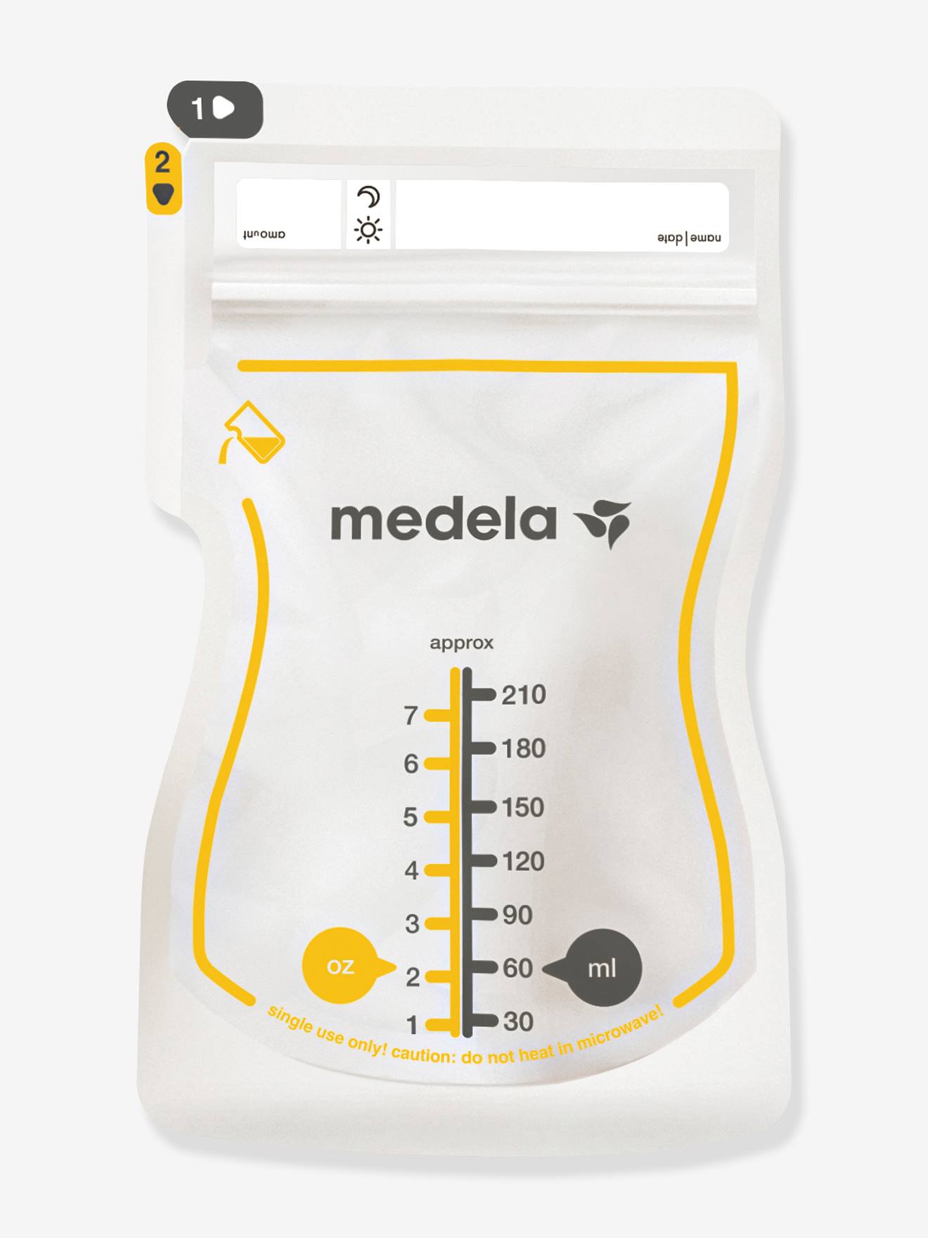 MEDELA Breast Milk Storage Bags () transparent