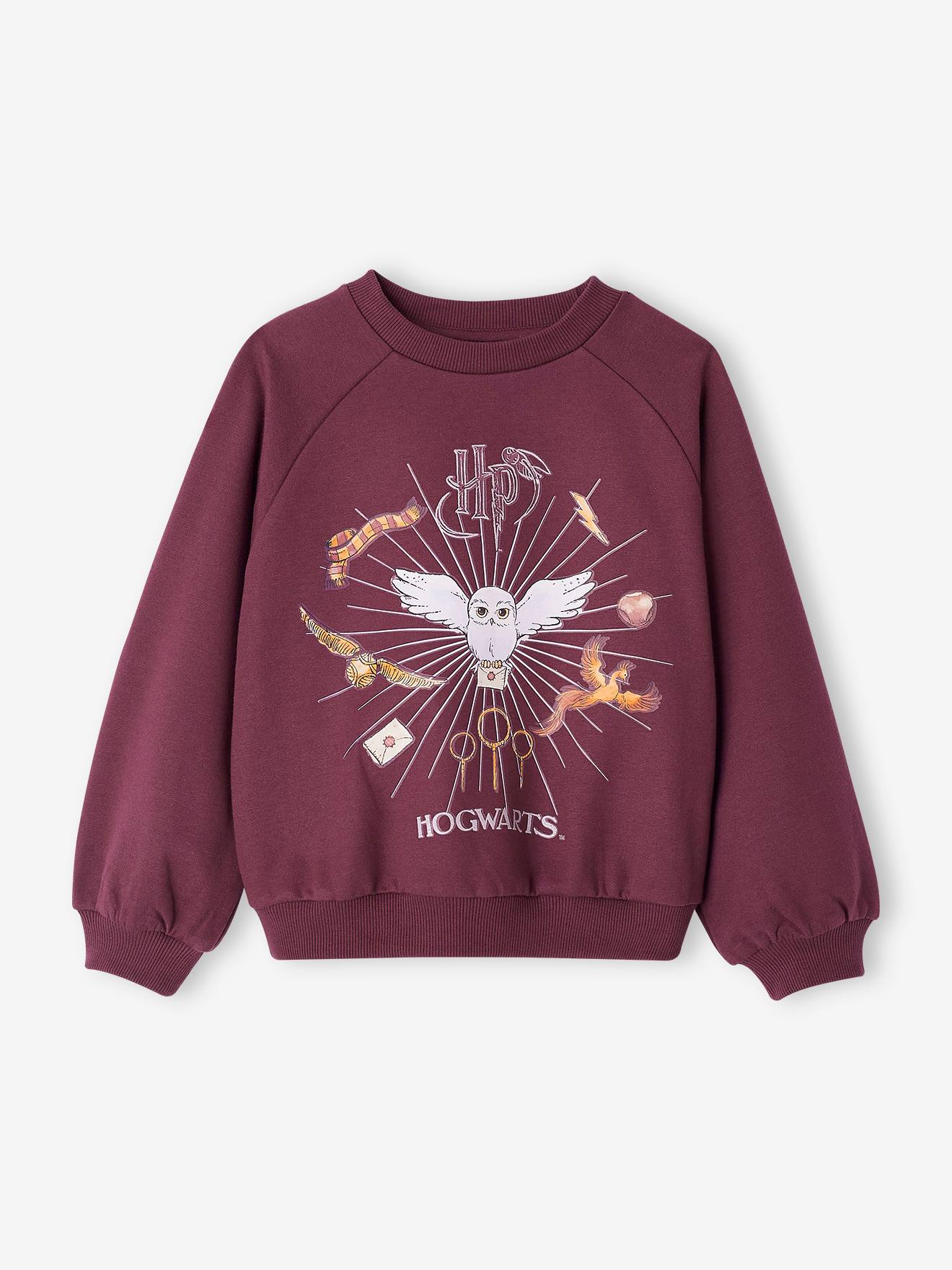 HARRY POTTER® girls' sweatshirt with Hedwig motif and glitter details