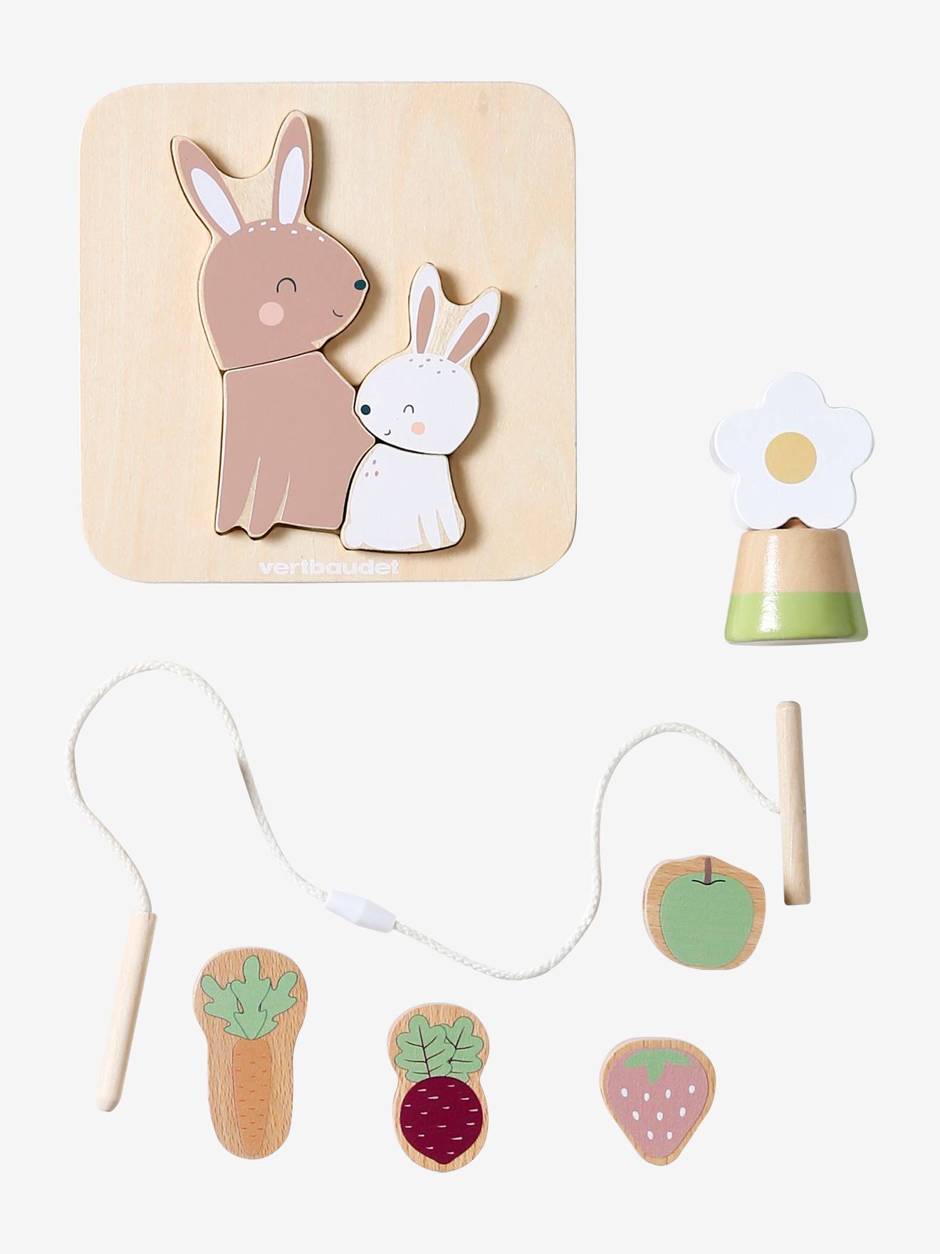 Early Learning Trio Set in FSC® Wood rose