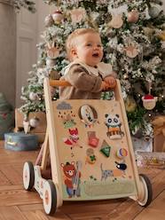 Toys-Baby & Pre-School Toys-Walker in FSC Wood, Happy Animals