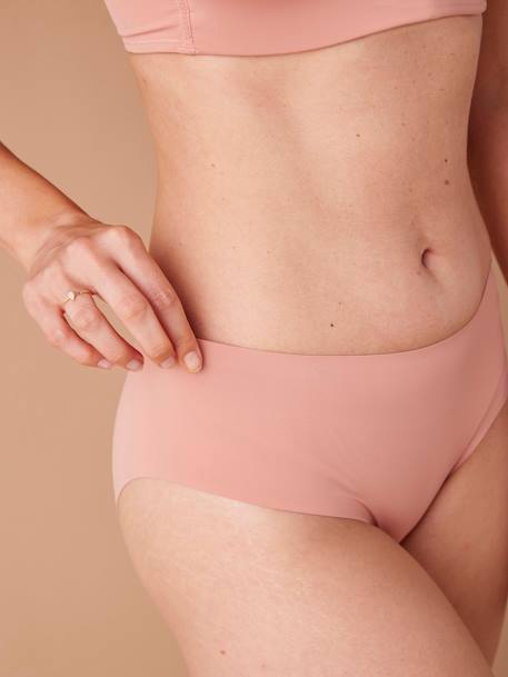 Pack of 2 Seamless Briefs in Microfibre for Maternity, by ENVIE DE FRAISE beige 