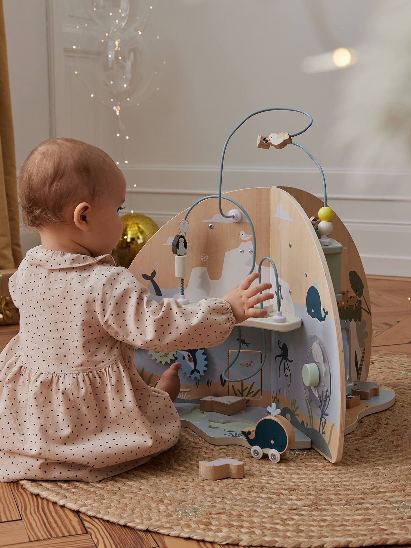 3 Worlds Activity Dome in FSC® Wood wood