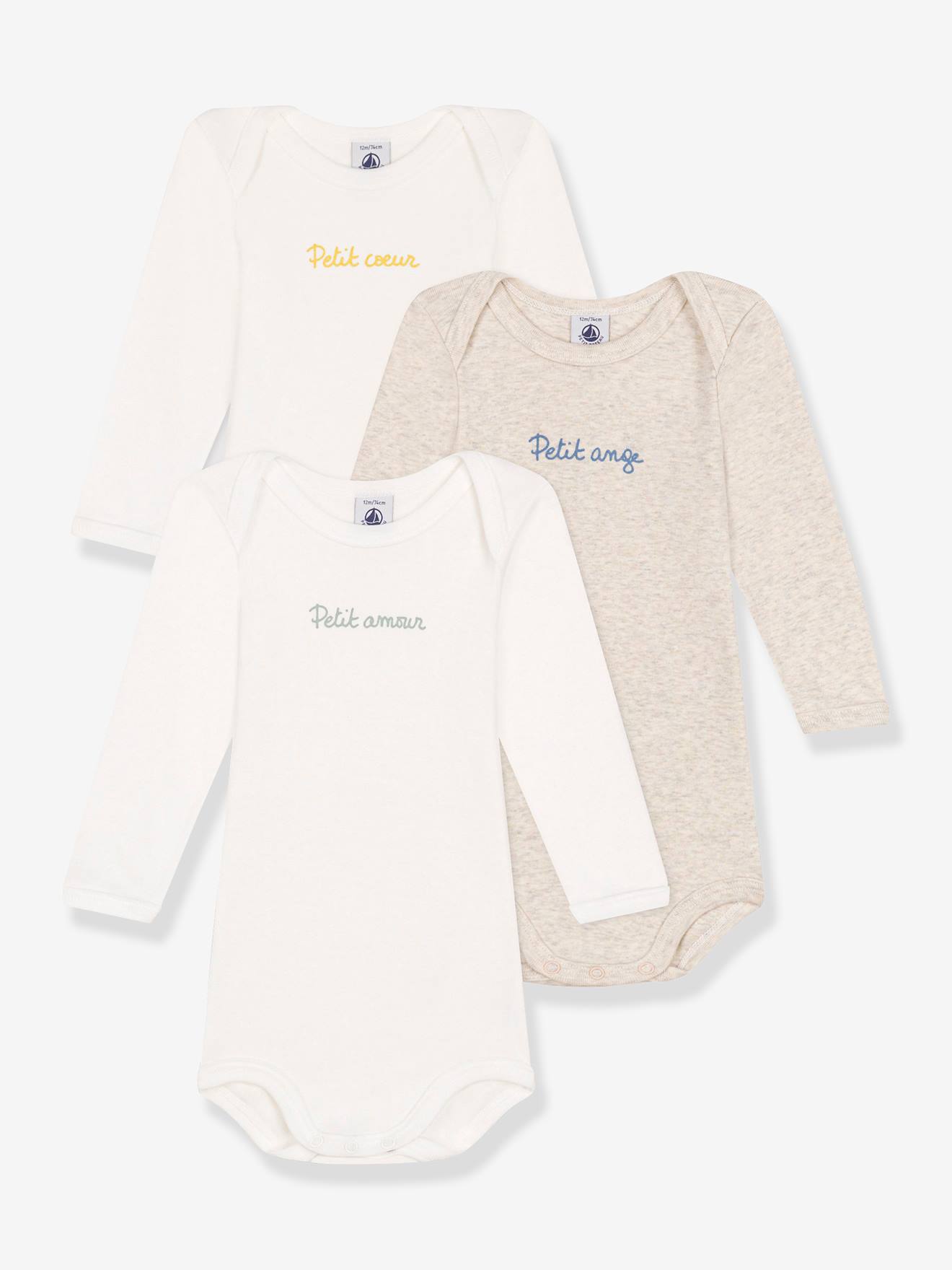 Long Sleeve Bodysuits by Petit Bateau