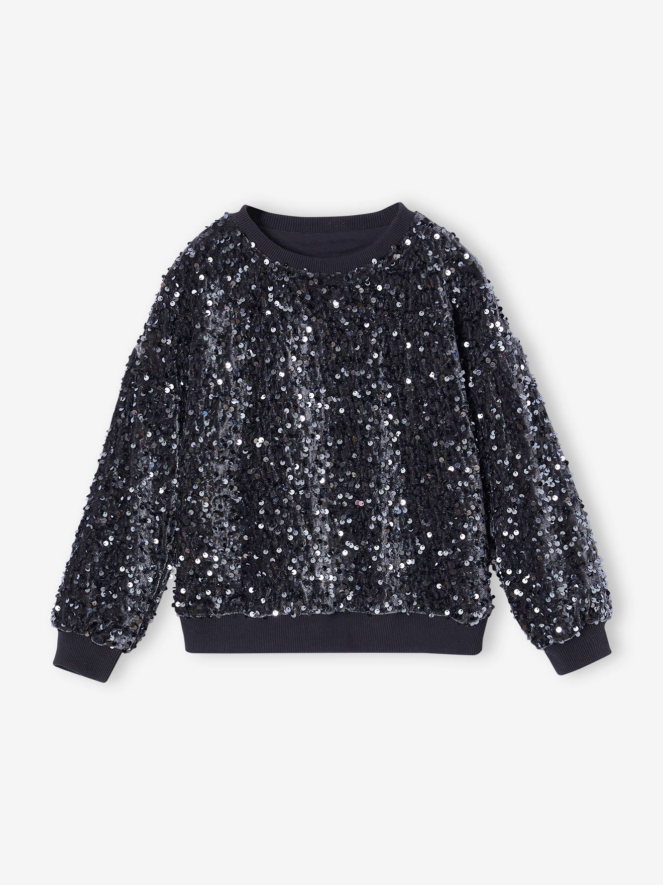 Sequinned Christmas Sweatshirt