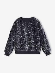 Girls-Sequinned Christmas Sweatshirt for Girls