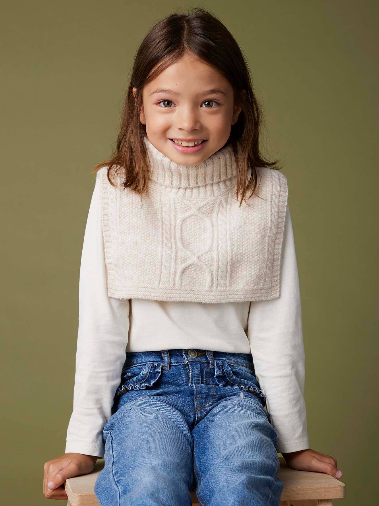 Cable Knit Neckerchief