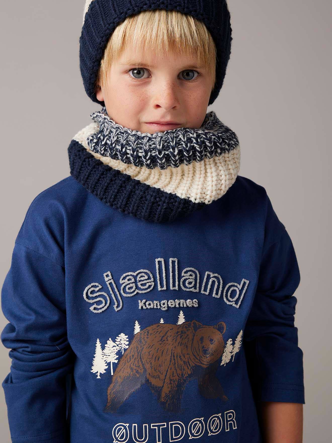 Long Sleeve T-Shirt with Details in Relief