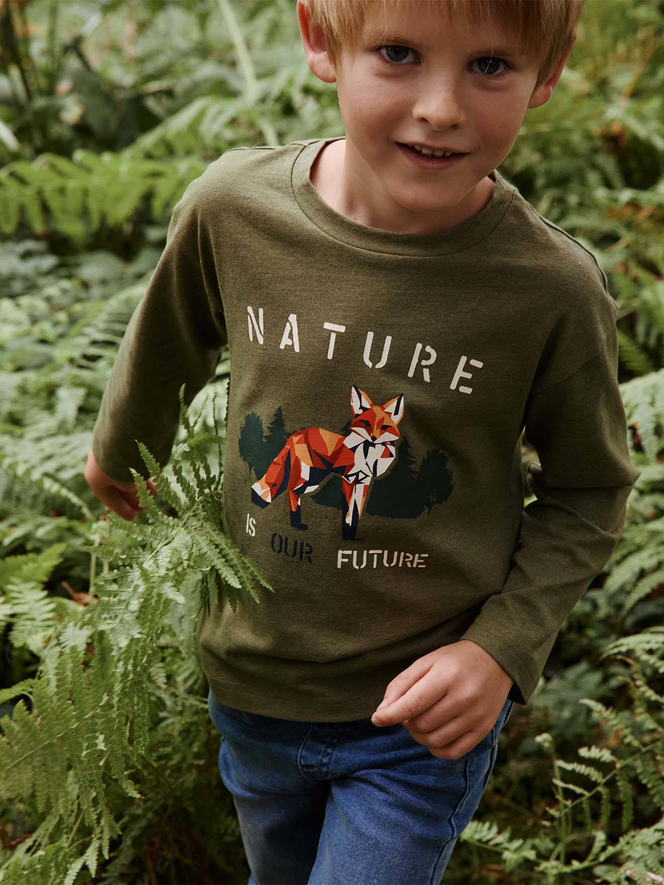 Long Sleeve Fox T-Shirt
