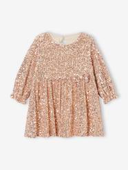 Baby-Occasion Wear Dress with Sequins for Babies