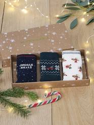 Boys-Pack of 3 Pairs of Christmas Socks for Boys