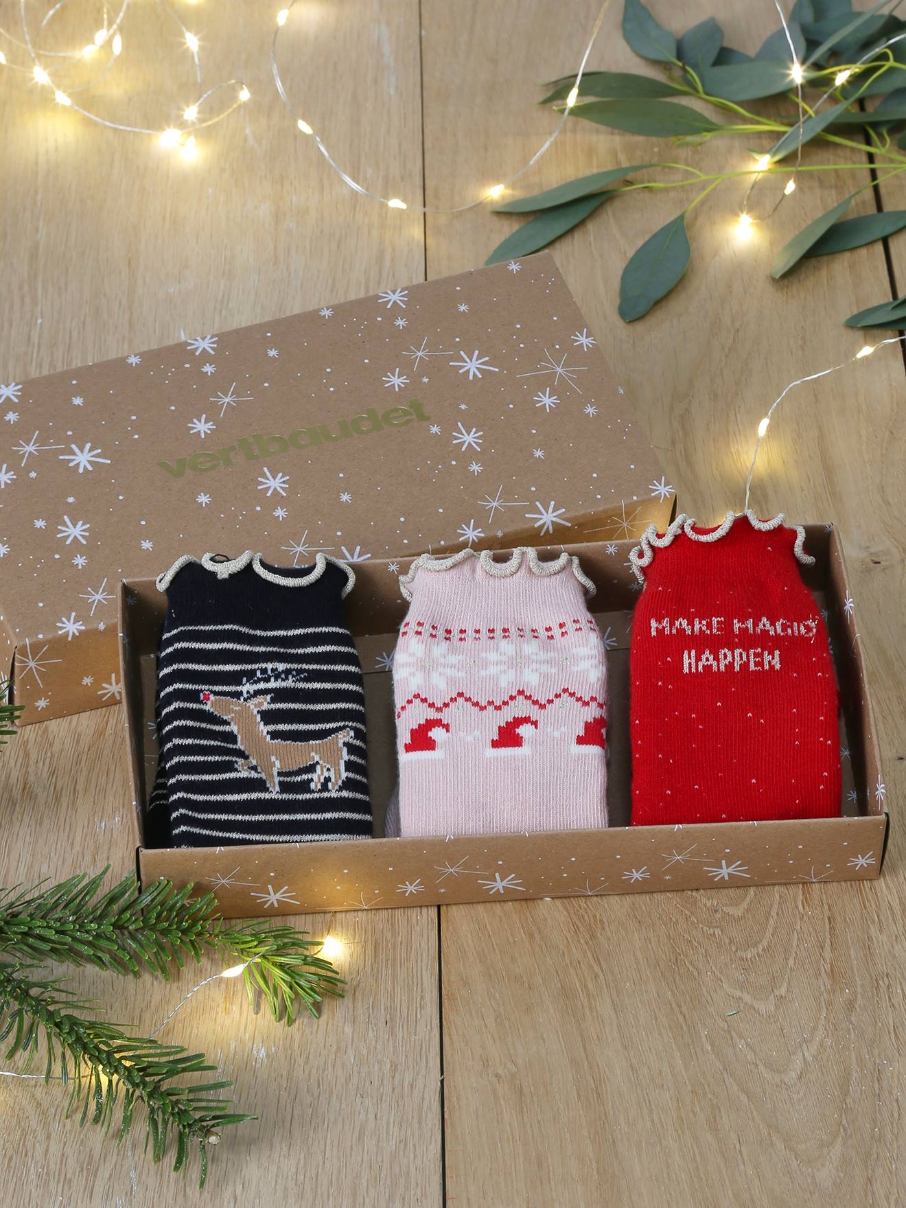 Christmas Gift Box with Socks
