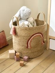Bedroom Furniture & Storage-Rainbow Basket, in Jute