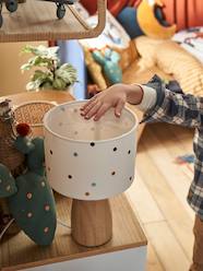 Bedding & Decor-Bedside Lamp with Embroidered Dots