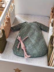 Bedding & Decor-Baby Sleep Bag with Removable Sleeves, Green Forest