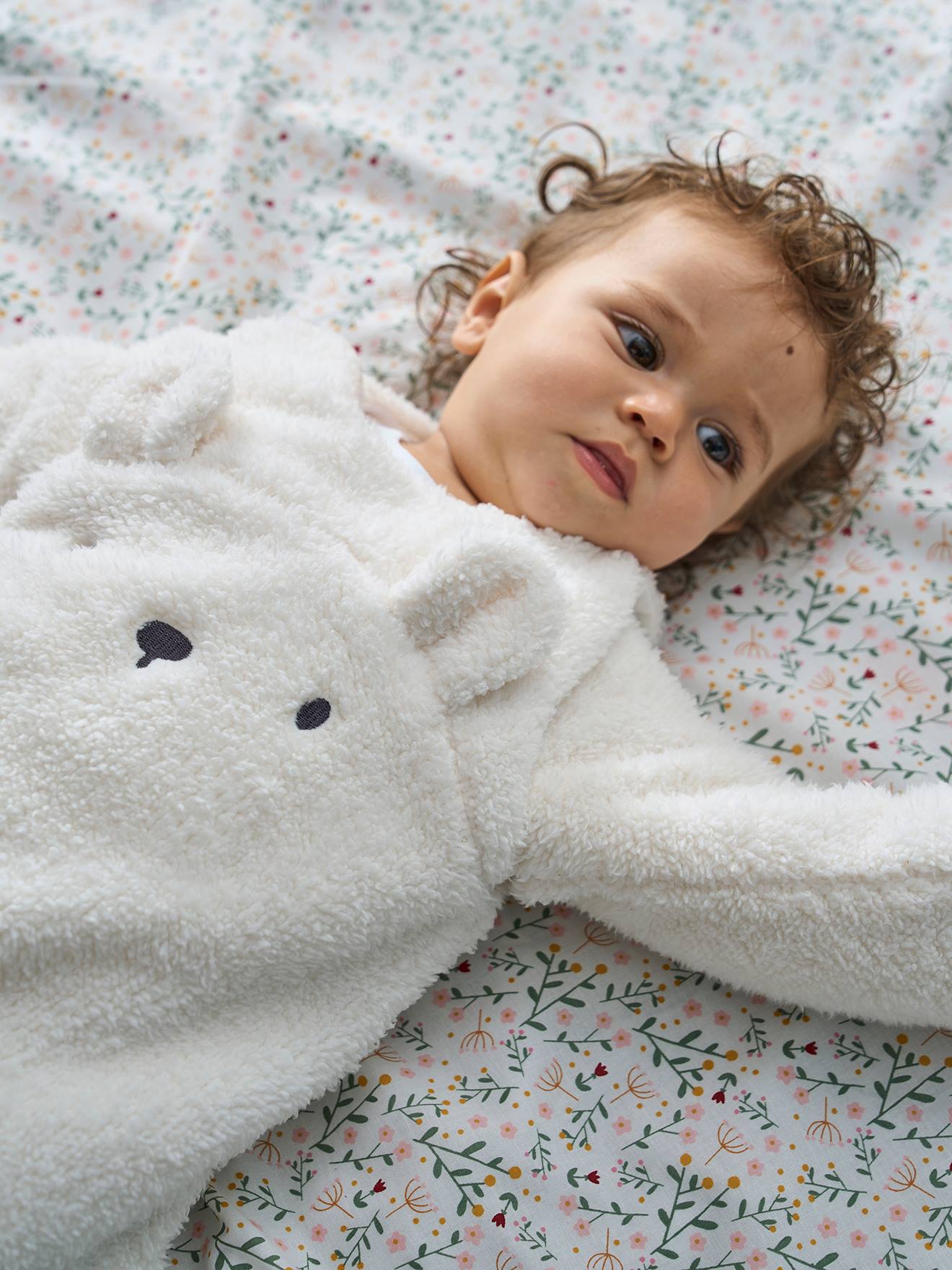 Bear Baby Sleep Bag with Removable Sleeves