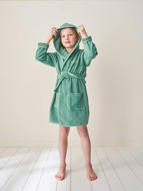 Bathrobe Essentials dusky pink+mint green+navy blue 